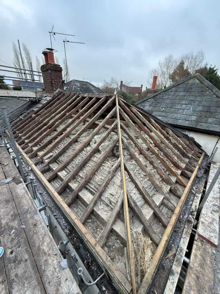 New roof installation on a Cambridge home by Eagle Building and Roofing